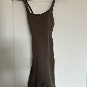 Aurola bodysuit (open back)